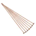 Rose gold flat head pins for jewelry making, DIY craft metal pins jewelry accessories. - 0.7x20mm (100 Pieces/Pack) / Rose Gold