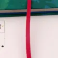 Red faux suede cord flat leather string for DIY jewelry making dream catcher necklace bracelet - 1 Meter / Rose Red