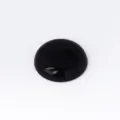 Toppa di gemma piatta semitonda in acrilico nero accessorio per gioielli fai da te. - 40mm / Nero