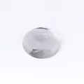Cabochon piatto in acrilico trasparente da 40 mm per la creazione di gioielli fai da te artigianato. - 40mm / Bianco trasparente