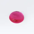 Primo piano di cabochon piatto in acrilico rosa 40mm, cupola liscia per gioielli fai da te. - 40mm / Rosa