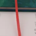 5mm Red Suede Leather Cord Flat Velvet Cord DIY Jewelry Making Necklace Bracelet Material - 1 Meter / Watermelon red
