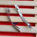 Silver metal spring hair clips DIY barrette base craft hair accessories making components - Korean Style / 8cm / Silver