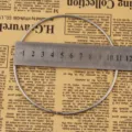 DIY Metall Eisenring Bastelreifen für Traumfänger handgefertigte Zubehörteile 12cm - Rund (Geschweißt) / AD 110mm Draht 3mm