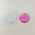 35mm Acryl flache Ruckseite Strass Steine fur DIY Handwerk, glatte rosa Kuppel Cabochons. - 35mm / Fuchsia