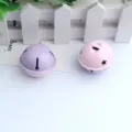 4cm two-tone metal jingle bell pendant variant in lovely pink and purple colors for decoration. - 4cm / Purple Pink Bicolor