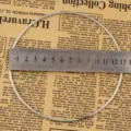 Metallring DIY Handwerk Traumfaenger Zubehoer silberner Eisenreif mit Massangabe - Rund (Geschweißt) / AD 130mm Draht 3mm