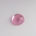 Rose acrylique plat cabochon strass pierre 18mm demi-cercle diy fait main accessoire bijoux. - 18mm / Rose Clair