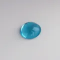 Cabochon acrylique bleu 18mm dos plat pierre precieuse bricolage patch dôme lisse accessoire. - 18mm / Aqua