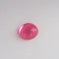 18mm rose acrylique lisse demi-rond dos plat cabochon de gemme pour accessoires de bijoux. - 18mm / Rose