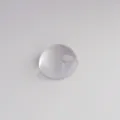 18mm Acrylique Lisse Demi-Cercle Dos Plat Cabochon DIY Bijoux Artisanat Accessoire Pièce - 18mm / Transparent Sans Fond