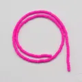 Felroze 6mm polymeer klei kralen strand, platte ronde heishi kralen voor DIY sieraden maken. - Kleur 18