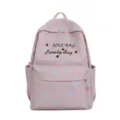 Roze rugzak met blauwe sterren, casual schooltas met grote capaciteit voor studenten variant. - Roze (Zonder Hanger)