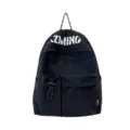 Schwarzer Freizeitreiserucksack mit grossem Volumen für Outdoor und Alltag, robust und stylisch. - Schwarz
