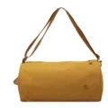 Casual nylon cylindrical shoulder bag for women, versatile daily commuting crossbody bag. - Yellow