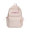 Roze stippen rugzak, schattige casual tas voor studenten, stijlvolle lichte dagrugzak. - Zonder Hanger / Roze