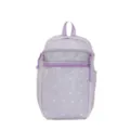 Lichtpaarse rugzak met sterrenprint en gaasvak casual schooltas voor jonge meisjes - Interieur zonder hanger / Paars