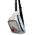Sac Ita Transparent Motif Étoile Sac Bandoulière Poitrine Décontracté Pour Femme Blanc - Style de Base (Sans Charme) / Noir