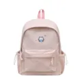Roze canvas rugzak voor studenten, grote capaciteit casual schooltas voor meisjes - Roze Groot / Groot (Zonder Hanger)