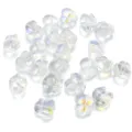 Klare Aurora Glas Bären Perlen für DIY handgemachte Armbänder Schmuckherstellung Basteln. - Aurora Weiße Kalebasse