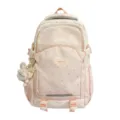 Roze ster hart leuke schoolrugzak voor tiener meisjes stijlvolle vrijetijdstas - Zonder Hanger / Roze