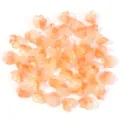 Cuentas de lirio de los valles de vidrio naranja pétalos degradados accesorios - 50 Piezas/Paquete / Degradado Naranja y Amarillo