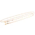 Catena per occhiali con stelle dorate cordino anti-perdita elegante cinturino per donne - 1 Pezzo / Oro Stile 3