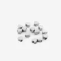 Silver heart shaped loose beads for DIY handmade bracelets jewelry making accessories. - Silver Heart / 200 Pieces/Pack