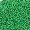 Perles de rocailles en verre vert de 2mm pour bracelets DIY et accessoires de bijoux - 1000 Pièces/Paquet / Vert
