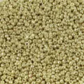 Perles de rocaille en verre or métallique 2mm pour bracelet DIY en vrac en gros lot - Paquet de 450g / Or