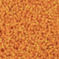 perles de rocaille cylindriques en verre orange de 2 mm pour fabrication de bijoux - Paquet de 450g / Jaune Abricot