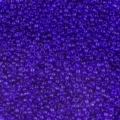Perles de rocaille en verre transparent 2mm pour bracelets DIY couleur violet vif - Diamètre d'environ 2 mm, trou d'environ 0,8 mm / Bleu