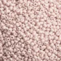 Perles de rocailles en verre rose clair pour bracelets DIY artisanat 2mm lot en vrac - Poids 50g / Rose Pâle