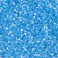 2mm blue bugle glass seed beads for DIY handmade jewelry making and creative crafting supplies. - Sky Blue L5