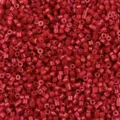 Abalorios de vidrio rojos, 2mm cuentas cilíndricas artesanales para pulseras DIY 450g - Rojo Cereza