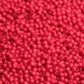 Perles de rocaille rouges en vrac pour bracelets faits main et fabrication de bijoux. - Poids 50g / Rouge Foncé