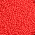 Perles de rocaille en verre rouge 2mm en gros pour bracelets faits main et fabrication de bijoux - Poids 50g / Rouge