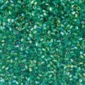 Wholesale 2mm green glass seed beads, tubular perforated DIY handmade beading material pack. - Light Green AB14
