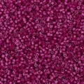 Cuentas de tubo de vidrio magenta de 2mm a granel para pulseras de joyería DIY hechas - Rosa rojo