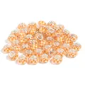 Resin faceted large hole beads DIY colorful charm beads for handmade bracelet jewelry accessories - Gingham / 10 Pieces Pack