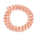 Helle rosa rechteckige Acryl Kristall Perlen Kette für DIY Schmuck Zubehör Material. - Alt wasserrot
