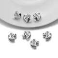 Perles breloque parapluie argentées en alliage perles en vrac pour bracelets DIY bijoux 10pcs - Perle Grand Trou Parapluie (T6931) / 10 Pièces/Paquet / Argent antique