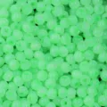 Perles rondes vert clair avec trous centraux pour fabrication de bijoux et loisirs créatifs - Vert Rond