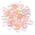 Bunte kleine Haargummis, pastellfarbene elastische Haarbänder für tägliches Styling und Zöpfe. - S / 500er-Pack / Neue Nordische Farben