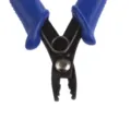 Mini alicate de corte manual herramienta de manualidades con mangos azules y resorte. - Alicates de crimpado