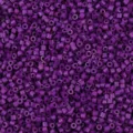 Cuentas de vidrio cilíndricas moradas 450g 2mm a granel para pulseras de joyería DIY artesanía - Fucsia