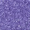 Purple tubular glass seed beads 2mm, tiny bugle bead mix for DIY jewelry making and crafts. - Blue L6