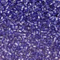 Blue bugle glass seed beads 2mm tiny tube beads for DIY jewelry making crafts crafting - Dark Blue L11