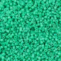 Cuentas de semillas de vidrio tubular verde 2mm a granel para hacer pulseras bricolaje. - Verde esmeralda