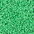 Green Hexagonal Tubular Glass Seed Beads 2mm Faceted Loose Beads for DIY Bracelets Crafts - Grass Green (C13)